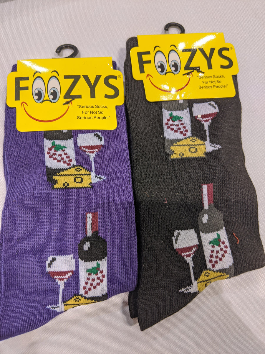 Mine and Yours - We have over 86 different foozy sock