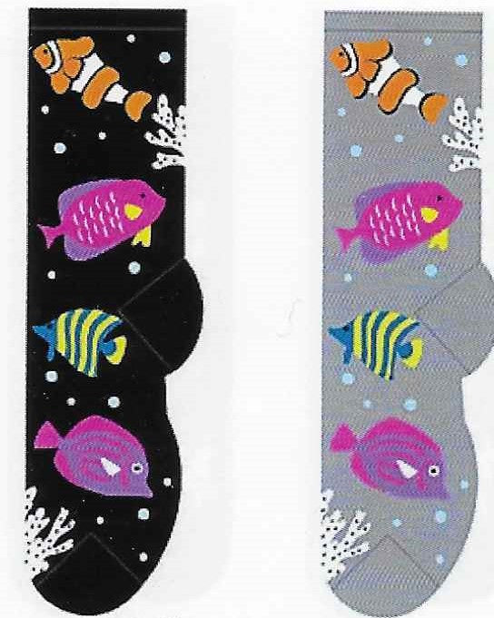Tropical Fish Socks FC-144