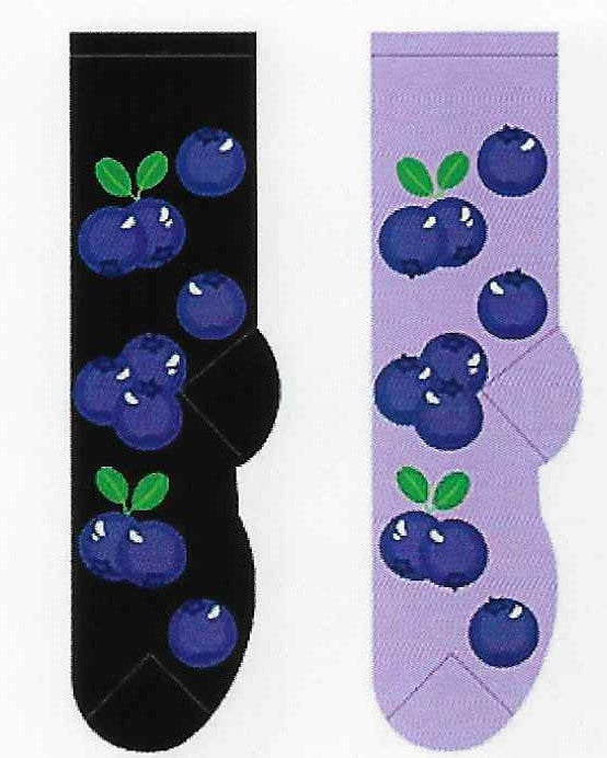 Blueberries Socks  FC-159