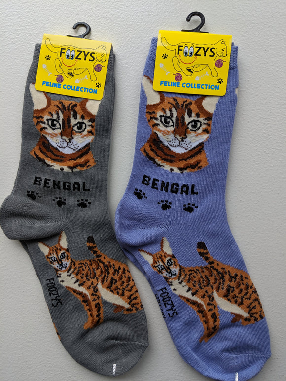 Bengal Feline Collection Socks   FFC-03
