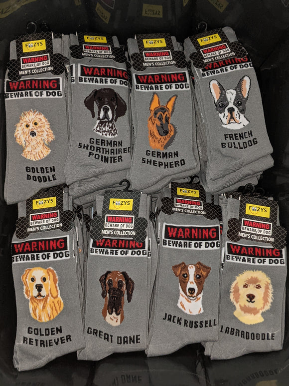 Men's Beware of Dog Canine Collection