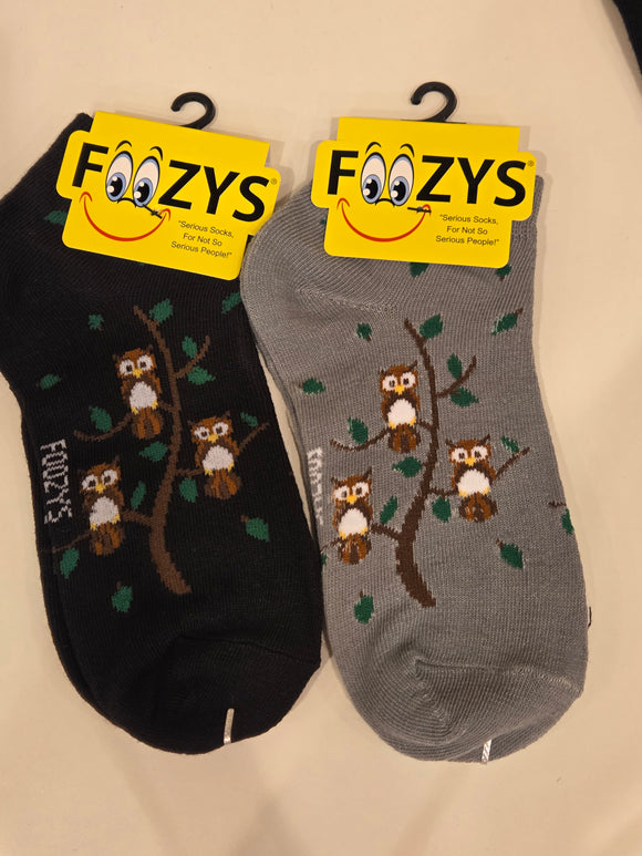 Owl Family Tree No Show / Low Cut / Ankle Socks  FL-15