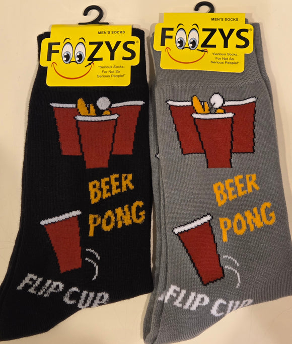 Beer Pong Men's Socks   FM-20