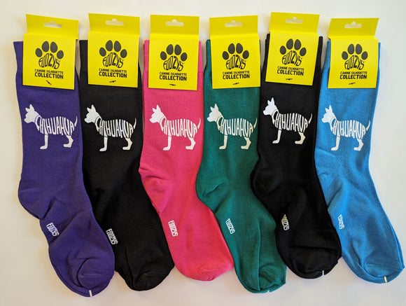 Chihuahua Canine Silhouette Collection - 6 Pair Bundle Sale - FSC-10