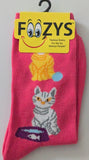 Cat & Yarn Ball Socks  FC-10  ON SALE NOW