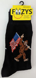 Bigfoot / Sasquatch America # 1 Men's Socks  FM-115