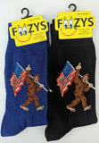 Bigfoot / Sasquatch America # 1 Men's Socks  FM-115