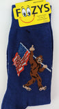 Bigfoot / Sasquatch America # 1 Men's Socks  FM-115