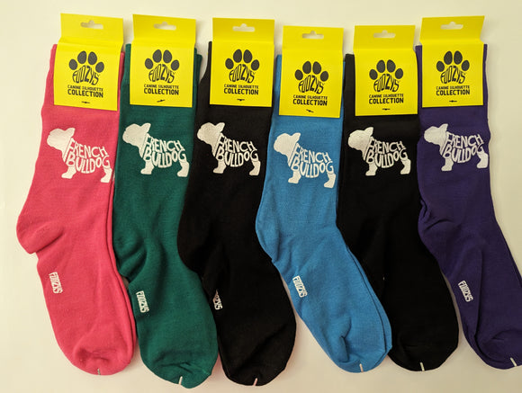 French Bulldog Canine Silhouette Collection - 6 Pair Bundle Sale - FSC-18