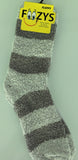 Fluffy / Fuzzy STRIPES Collection Socks  FF-03