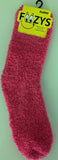 Fluffy / Fuzzy SOLID Collection Socks  FF-01