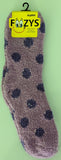 Fluffy / Fuzzy DOTS Collection Socks  FF-04