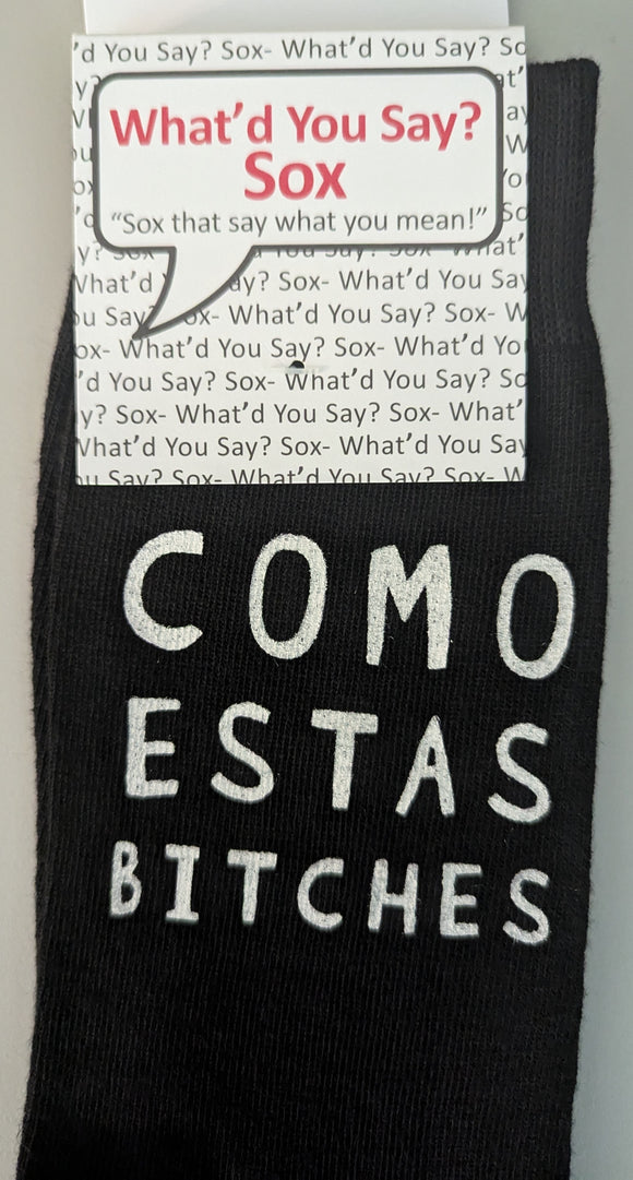 COMO ESTAS BITCHES    WYS-134   UNISEX