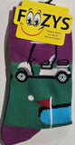 Golf Cart on a Golf Course Unisex Socks  FC-285