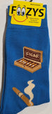 Cigars & Cigar Box Men's Socks FM-128  NEW