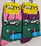 Golf Cart on a Golf Course Unisex Socks  FC-285