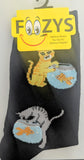 Cat & Fish Bowl Socks  FC-192