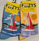 Sailing Away Socks FC-278  NEW
