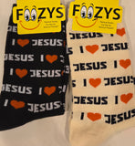 Religious I Love Jesus Socks  FC-191
