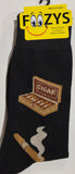 Cigars & Cigar Box Men's Socks FM-128  NEW
