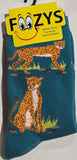 Cheetah Unisex Socks   FC-281  NEW