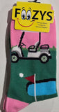 Golf Cart on a Golf Course Unisex Socks  FC-285
