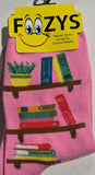 Books / Bookshelves / Teacher / Librarian Socks FC-283 NEW