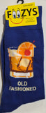 Old Fashioned / Whiskey Cocktail Men's Socks FM-126  NEW