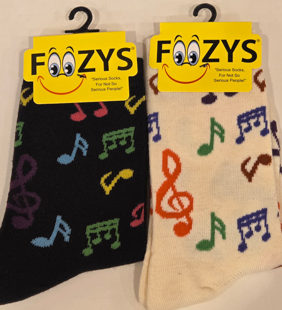 Music Notes Unisex Socks  FC-07  ON SALE NOW