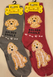Golden Doodle Canine Collection Socks  FCC-19  ON SALE NOW