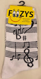 Musical Notes Socks  FC-80  ON SALE NOW