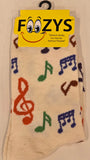 Music Notes Unisex Socks  FC-07  ON SALE NOW