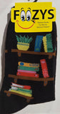 Books / Bookshelves / Teacher / Librarian Socks FC-283 NEW