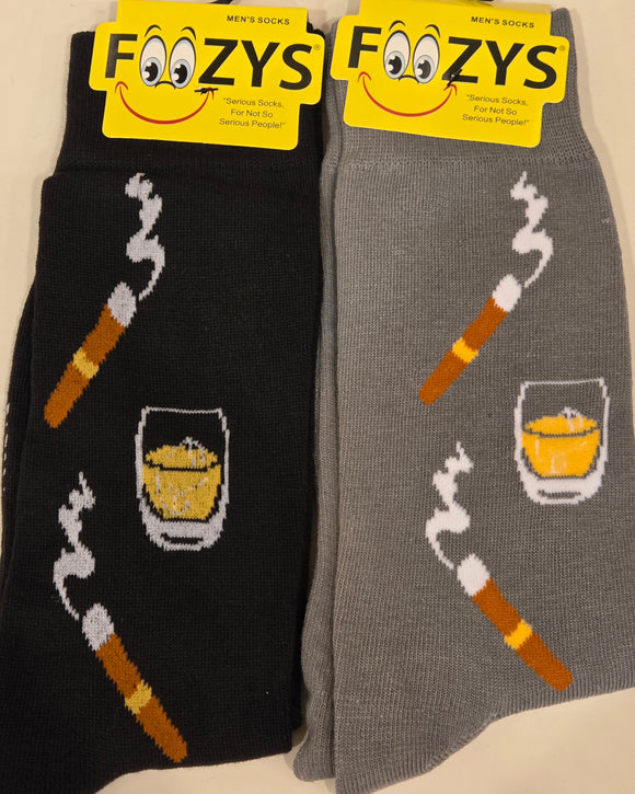 Scotch & Cigars Men's Socks FM-12  ON SALE NOW