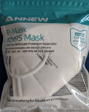 KN95 Mask - 5 Pieces - ANNEW - P-MASK  Filtering Particulate Protection Respirator