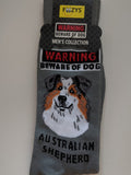 Australian Shepherd - Men's Beware of Dog Canine Collection - BOD-01