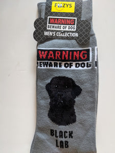 Black Lab - Men's Beware of Dog Canine Collection - BOD-20