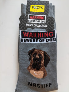 Mastiff - Men's Beware of Dog Canine Collection - BOD-23