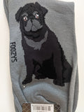 Pug 1 (Black) - Men's Beware of Dog Canine Collection - BOD-26