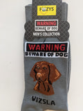 Vizsla - Men's Beware of Dog Canine Collection - BOD-31