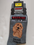 Cocker Spaniel - Men's Beware of Dog Canine Collection - BOD-33