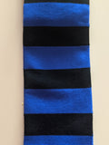 Compression Socks ROYAL BLUE with BLACK STRIPES DFCS-07