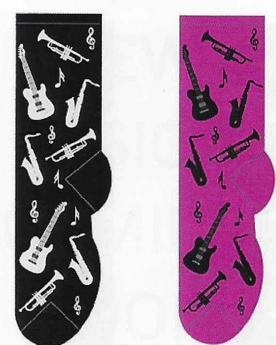 Musical Instruments Socks  FC-09