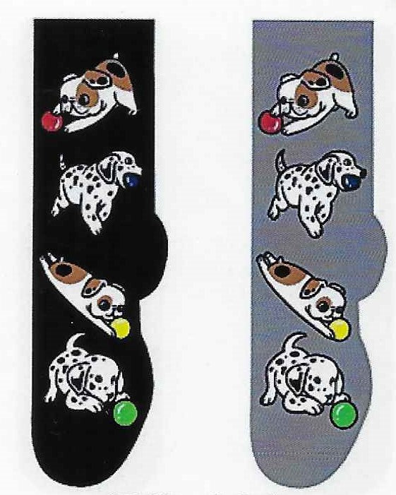 Playful Puppies Socks FC-136