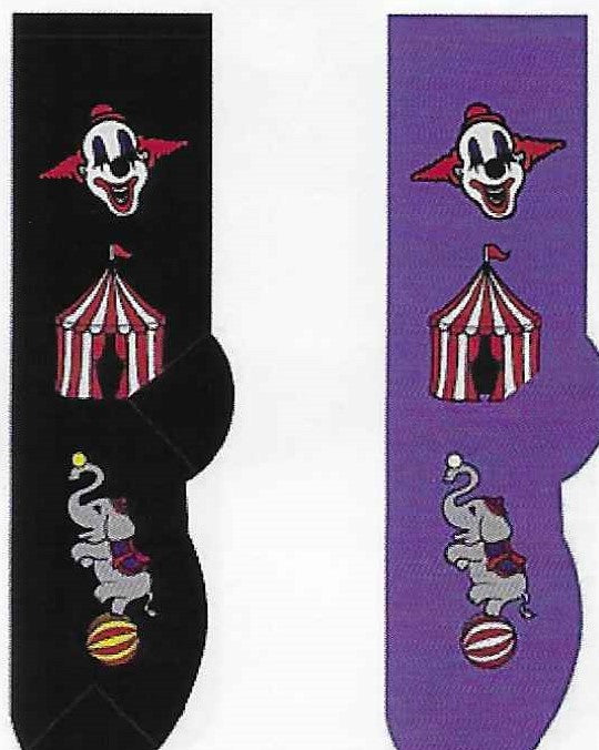 Circus Clown Socks  FC-14