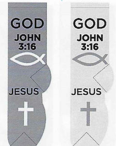 Religious GOD John 3:16 Socks  FC-176