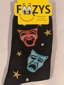Theatre Masks Socks  FC-222