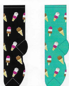 Ice Cream Cone & Popsicles Socks  FC-35