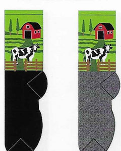 Cow Pasture Farm Socks  FC-42