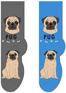Pug Canine Collection Socks  FCC-31